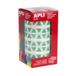 Farbige Aufkleber Dreieck 10,5 X 10,5 X 10,5 Mm -Optimal Bürobedarf Geschäft 04866 apli