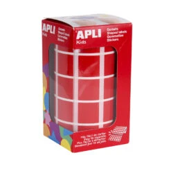 Farbige Aufkleber Quadratisch 20 X 20 Mm -Optimal Bürobedarf Geschäft 04877 apli