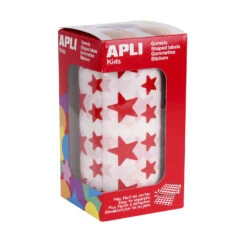 Farbige Aufkleber Stern 12,5 Und 19,5 Mm -Optimal Bürobedarf Geschäft 04889 apli