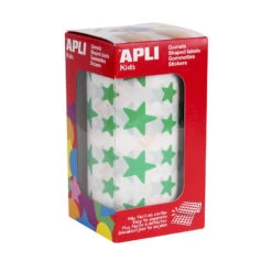 Farbige Aufkleber Stern 12,5 Und 19,5 Mm -Optimal Bürobedarf Geschäft 04890 apli