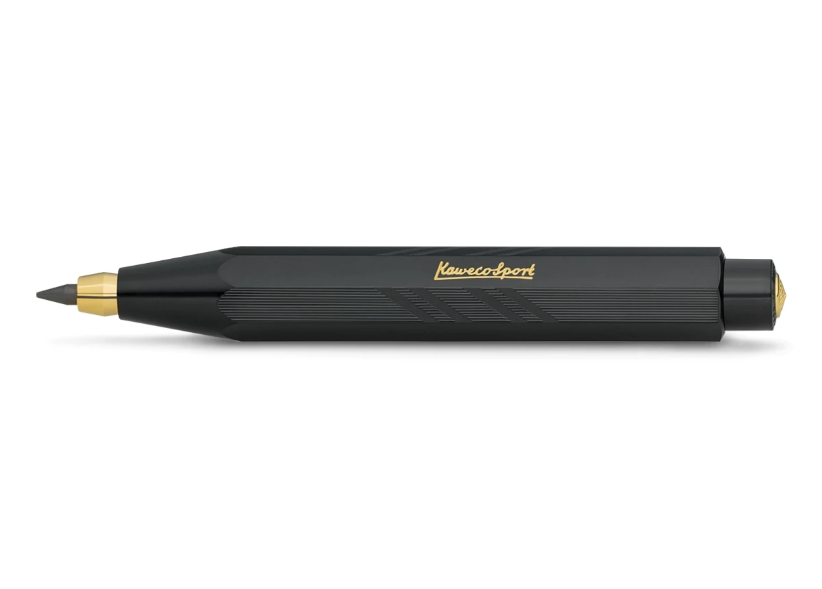 Kaweco CLASSIC SPORT GUILLOCHE Fallbleistift 3.2 Mm Black 1 Kaweco CLASSIC SPORT GUILLOCHE Fallbleistift 3.2 Mm Black