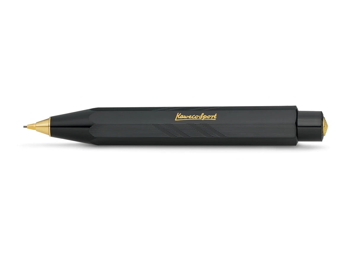 Kaweco CLASSIC SPORT GUILLOCHE Druckbleistift 0.7 Mm Black 1 Kaweco CLASSIC SPORT GUILLOCHE Druckbleistift 0.7 Mm Black