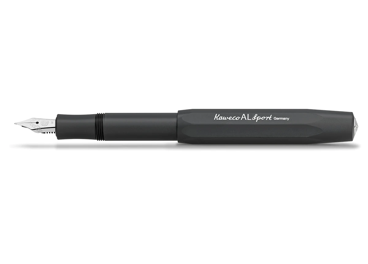 Kaweco AL SPORT Füllhalter Black 1 Kaweco AL SPORT Füllhalter Black