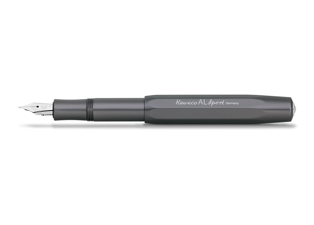 Kaweco AL SPORT Füllhalter Anthrazit 1 Kaweco AL SPORT Füllhalter Anthrazit