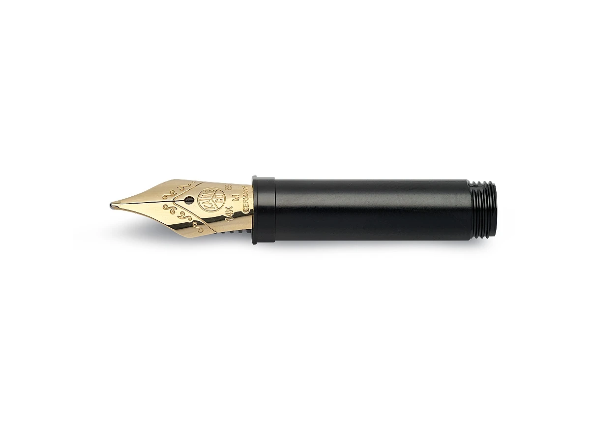 Kaweco Goldfeder Einsatz 060 Mit Gewinde, 14 Kt. 585 Gold 1 Kaweco Goldfeder Einsatz 060 Mit Gewinde, 14 Kt. 585 Gold