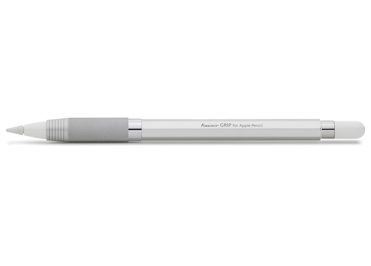 Kaweco Grip For Apple Pencil Silver 2 Kaweco Grip For Apple Pencil Silver – Bild 2