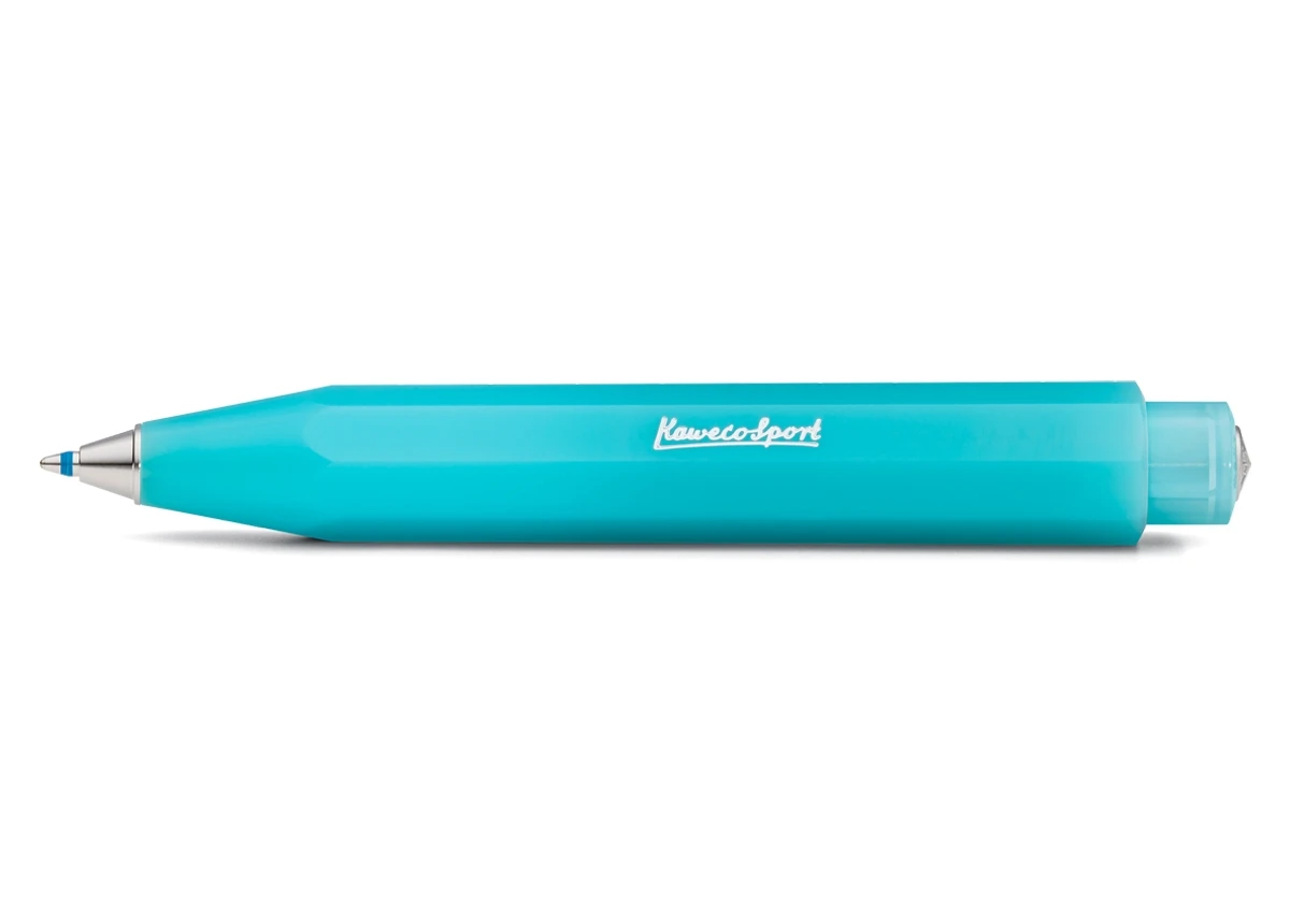 Kaweco FROSTED SPORT Kugelschreiber Light Blueberry 1 Kaweco FROSTED SPORT Kugelschreiber Light Blueberry