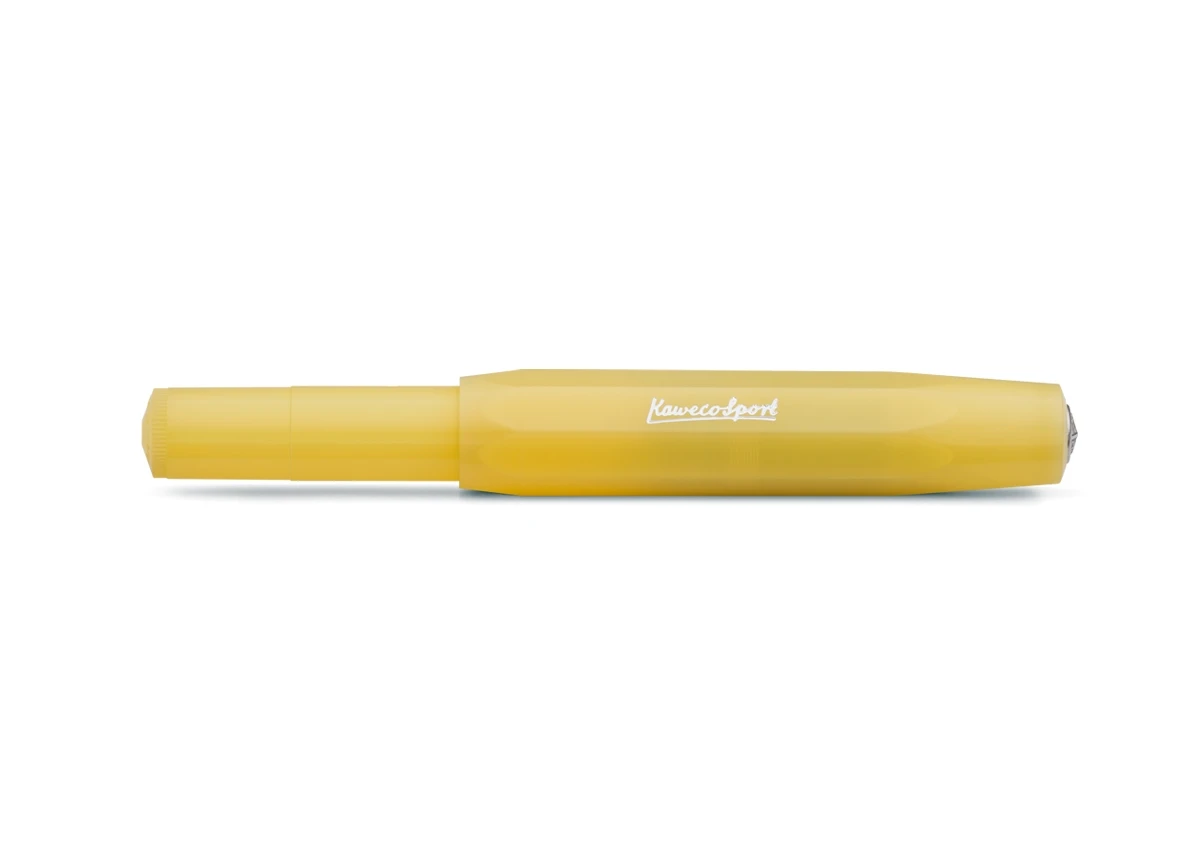 Kaweco FROSTED SPORT Füllhalter Sweet Banana 2 Kaweco FROSTED SPORT Füllhalter Sweet Banana – Bild 2