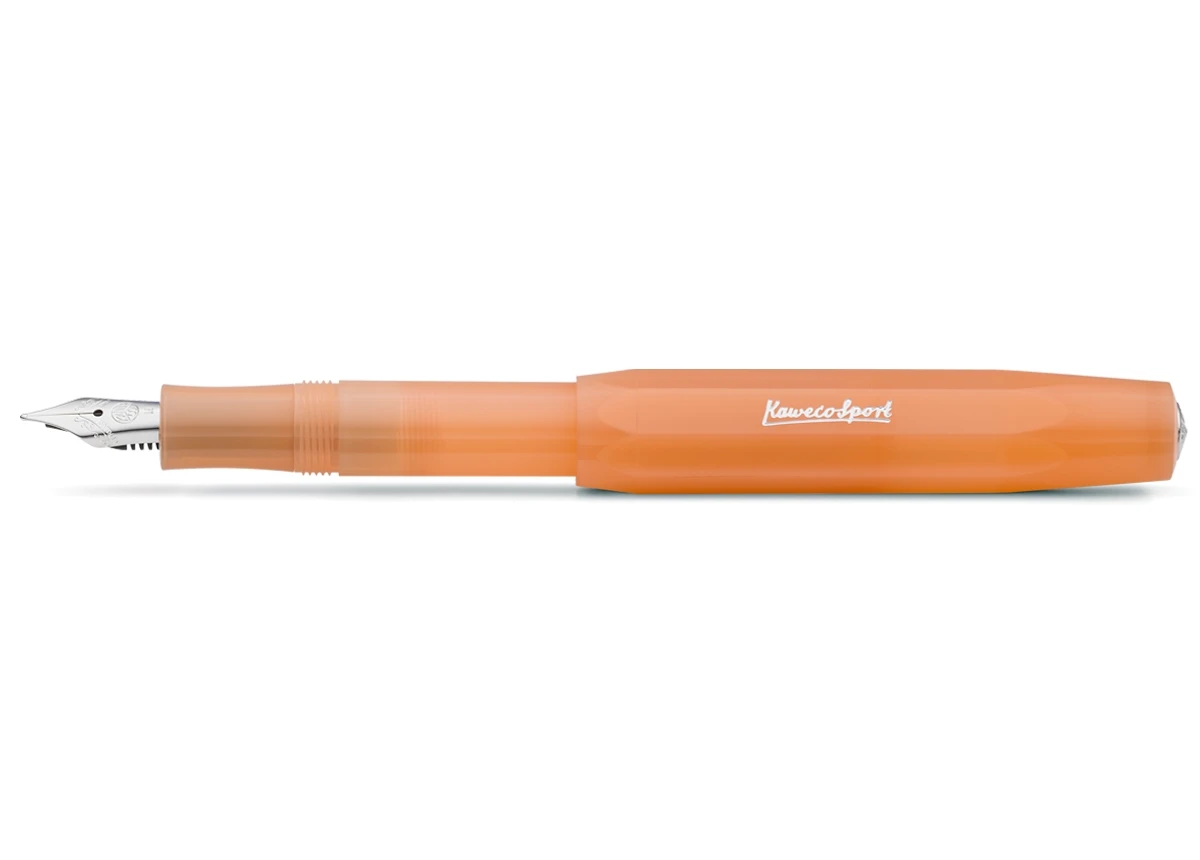 Kaweco FROSTED SPORT Füllhalter Soft Mandarin 1 Kaweco FROSTED SPORT Füllhalter Soft Mandarin
