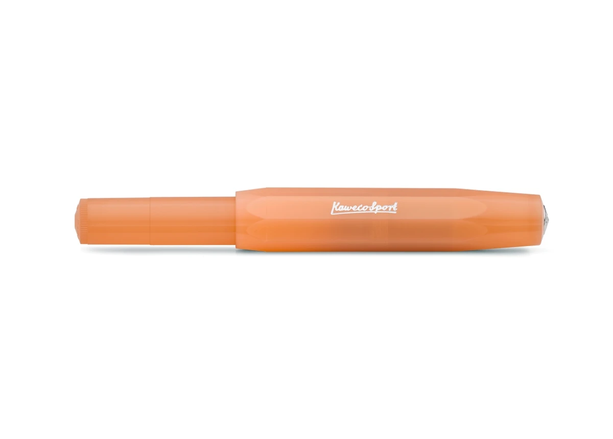 Kaweco FROSTED SPORT Füllhalter Soft Mandarin 2 Kaweco FROSTED SPORT Füllhalter Soft Mandarin – Bild 2
