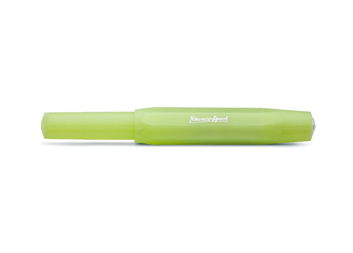 Kaweco FROSTED SPORT Füllhalter Fine Lime 2 Kaweco FROSTED SPORT Füllhalter Fine Lime – Bild 2