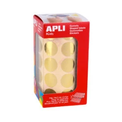 Metallische Aufkleber Um ø 20 Mm -Optimal Bürobedarf Geschäft 11632 apli