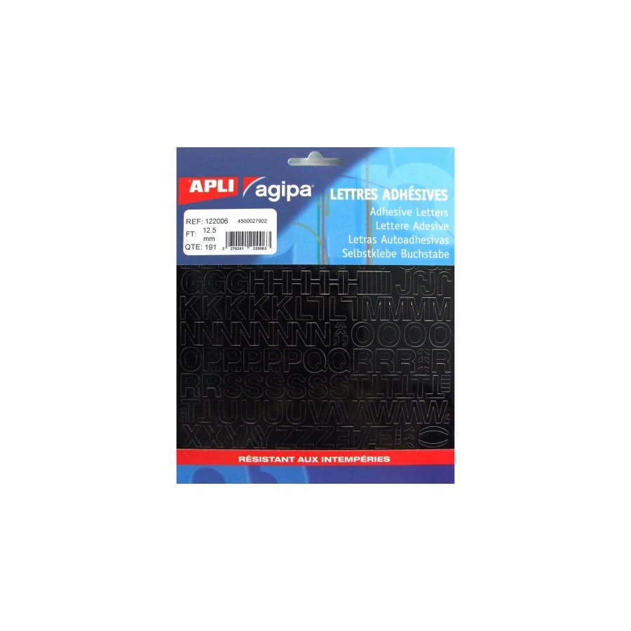 Selbstklebende Buchstaben 12,5 Mm 1 Selbstklebende Buchstaben 12,5 Mm