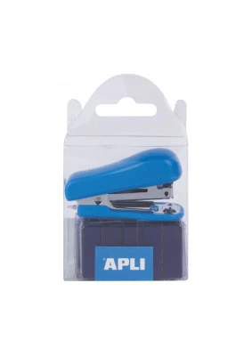 Hefter Klein + Farbige Heftklammern 1 Hefter Klein + Farbige Heftklammern