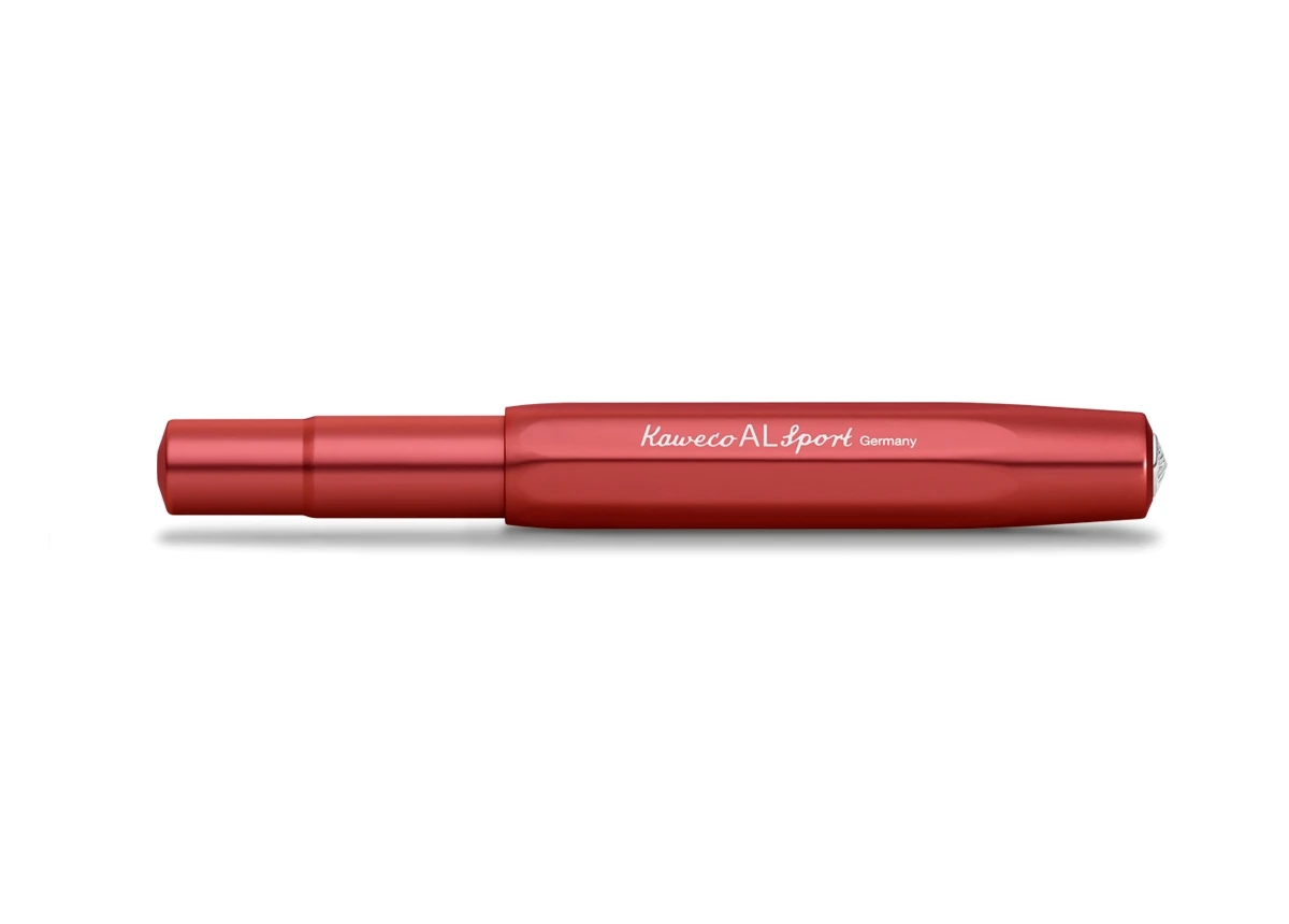 Kaweco AL SPORT Füllhalter Deep Red 2 Kaweco AL SPORT Füllhalter Deep Red – Bild 2