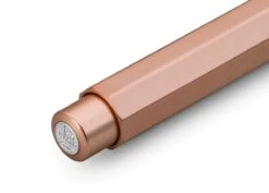 Kaweco AL SPORT Druckbleistift 0.7 Mm Rosé Gold -Optimal Bürobedarf Geschäft Kaweco AL MP RoseGold Detail Back web s 1280x1280