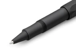 Kaweco AL SPORT Gel Roller Black -Optimal Bürobedarf Geschäft Kaweco AL RB Black Detail Front web s 1280x1280