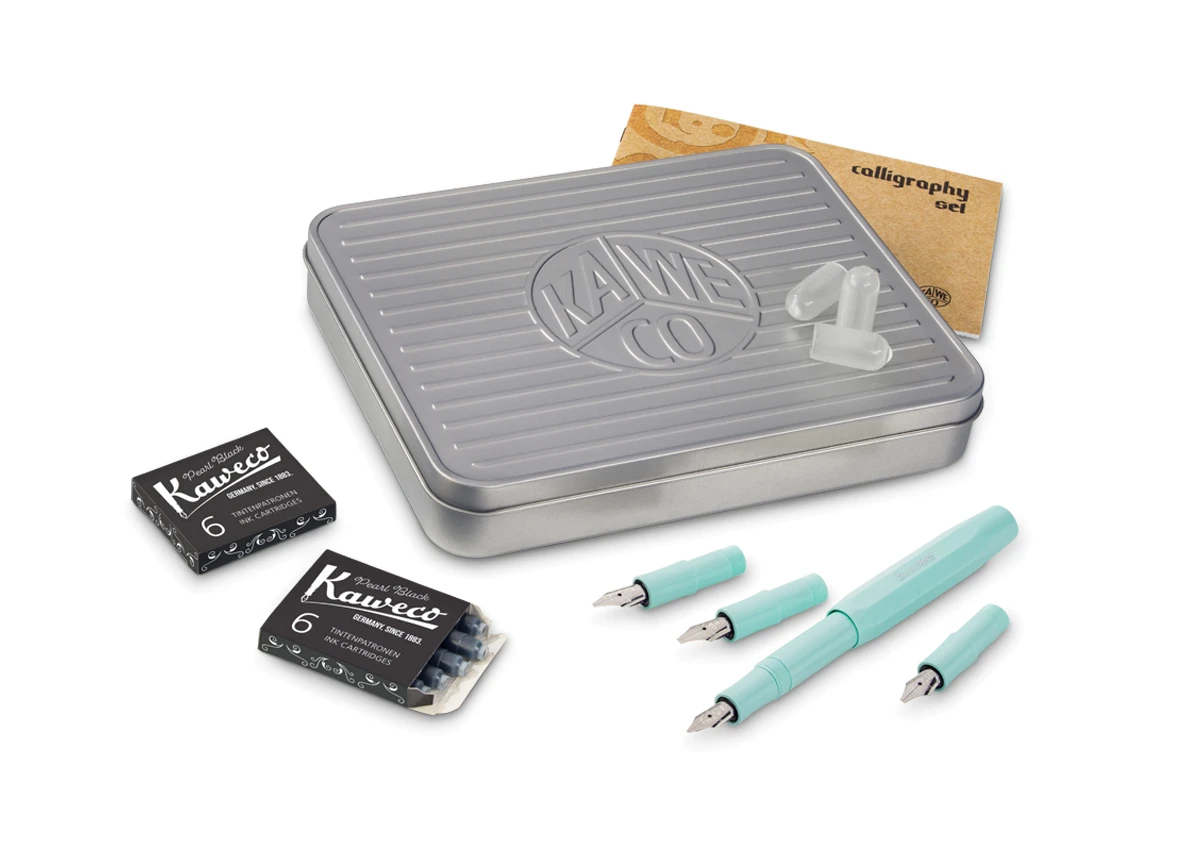 Kaweco KALLIGRAFIE SPORT Set Mint 1 Kaweco KALLIGRAFIE SPORT Set Mint