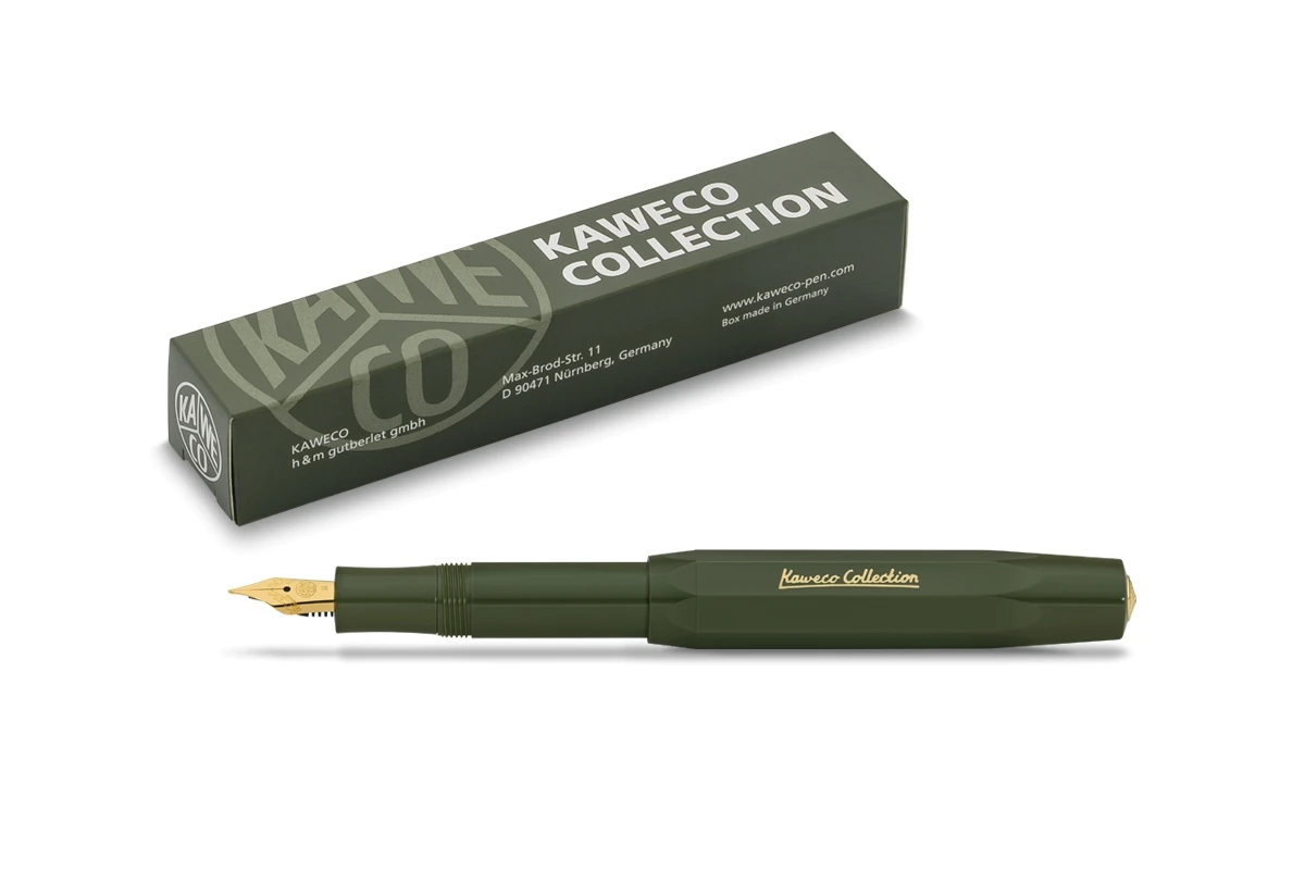 Kaweco COLLECTION Füllhalter Dark Olive 6 Kaweco COLLECTION Füllhalter Dark Olive – Bild 6