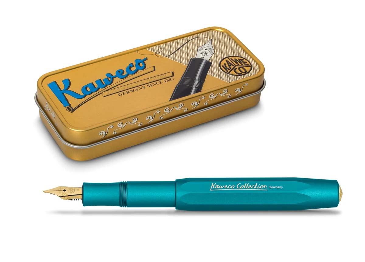 Kaweco COLLECTION Füllhalter Iguana Blue 6 Kaweco COLLECTION Füllhalter Iguana Blue – Bild 6