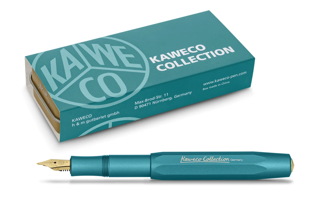 Kaweco COLLECTION Füllhalter Iguana Blue 7 Kaweco COLLECTION Füllhalter Iguana Blue – Bild 7