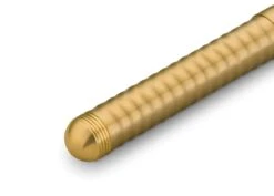 Kaweco LILIPUT Füllhalter Messing (Eco) Wave 10 Kaweco LILIPUT Füllhalter Messing (Eco) Wave -Optimal Bürobedarf Geschäft Kaweco Liliput FP closed BrassWave Detail Back web s 1280x1280